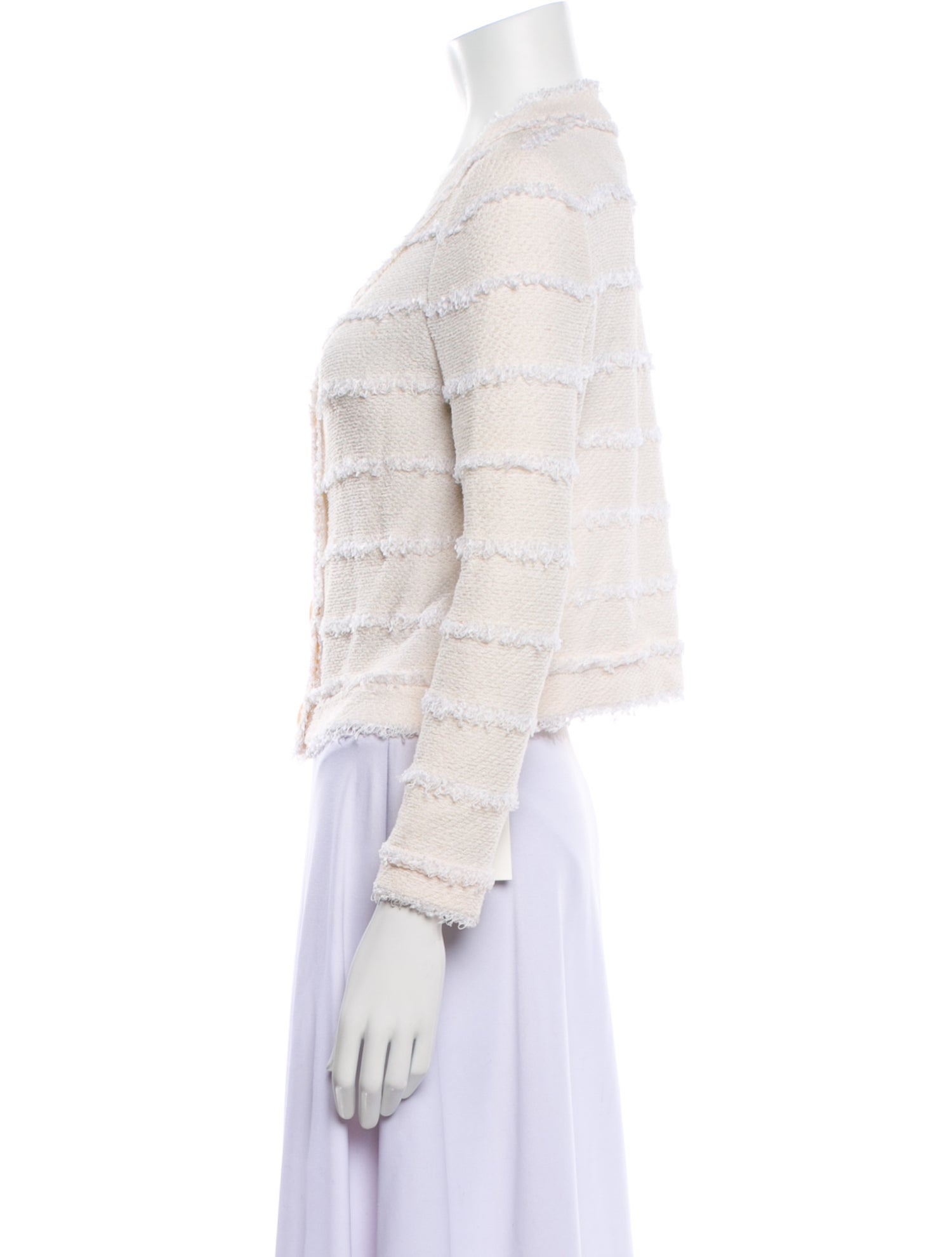 St. John Tweed Pattern Blazer