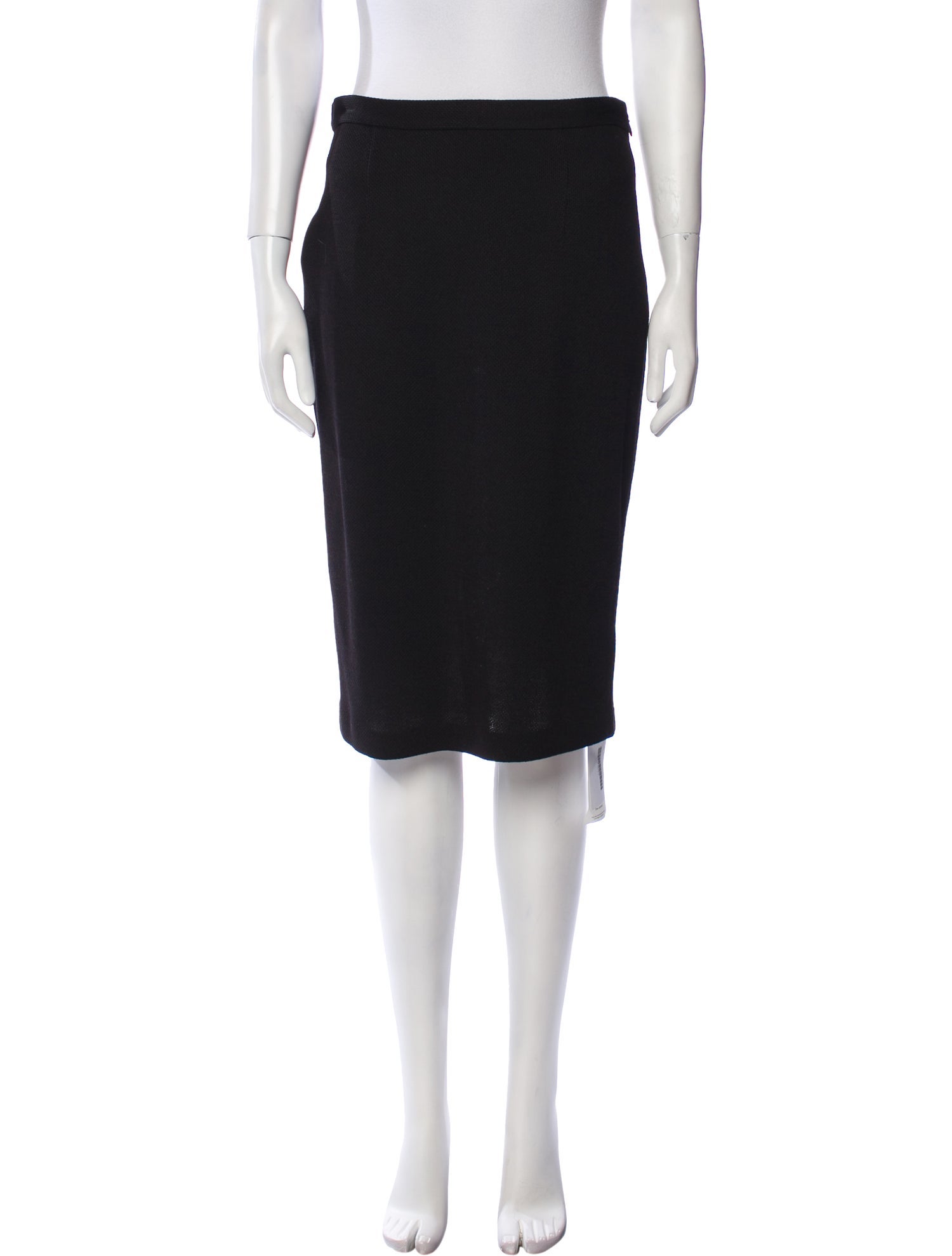St. John Wool Knee-Length Skirt