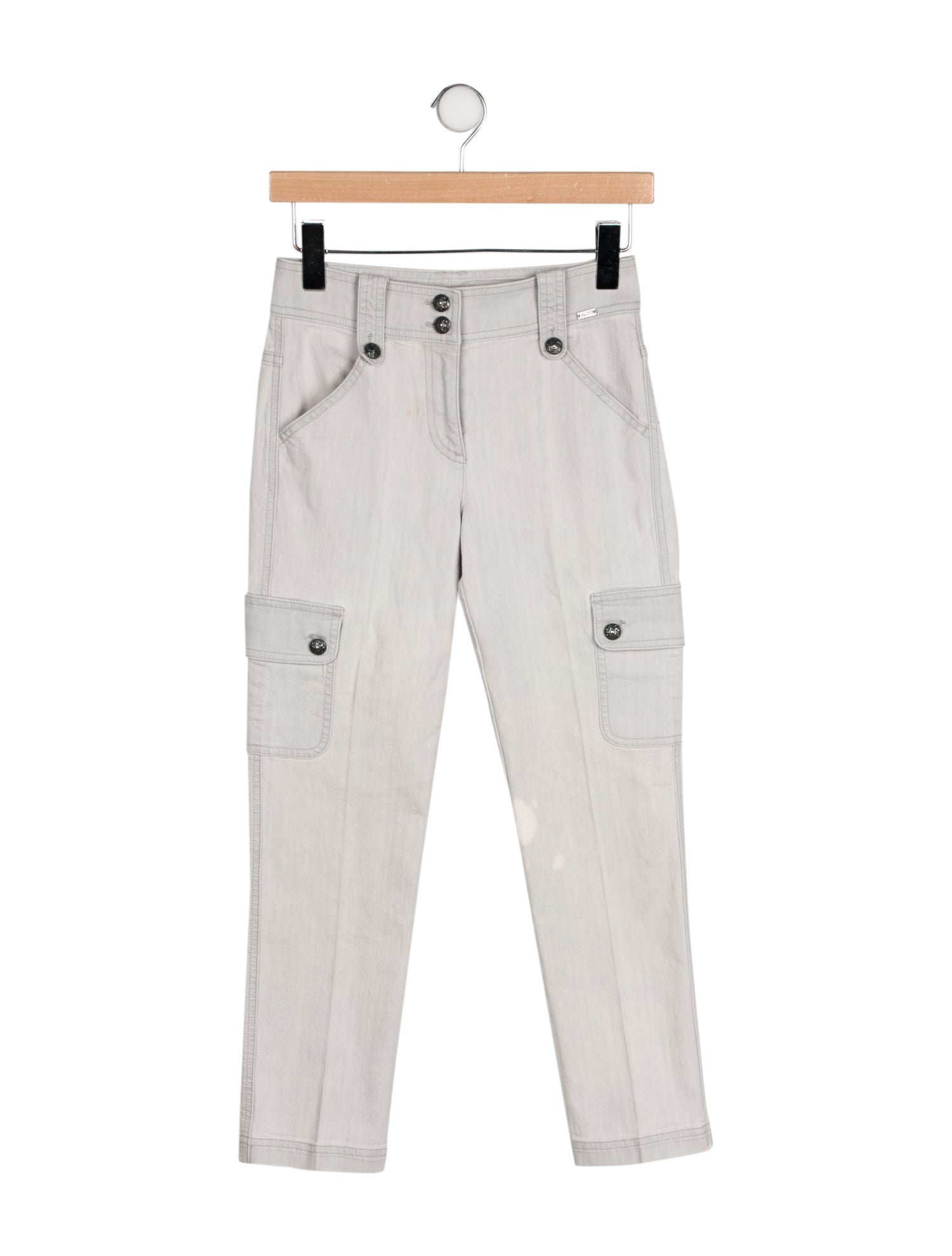 St. John Mid-Rise Straight Leg Jeans