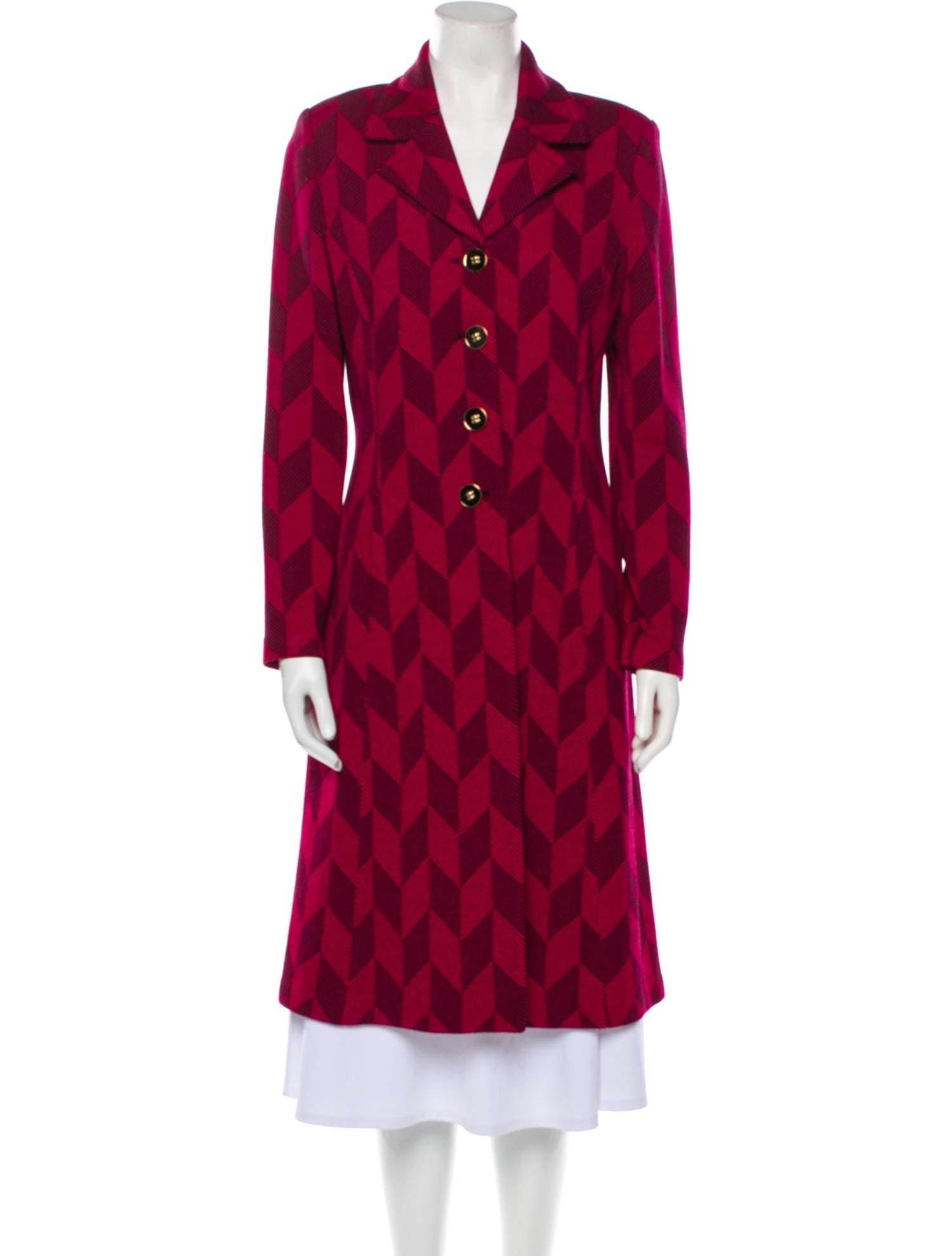 St. John Printed Coat