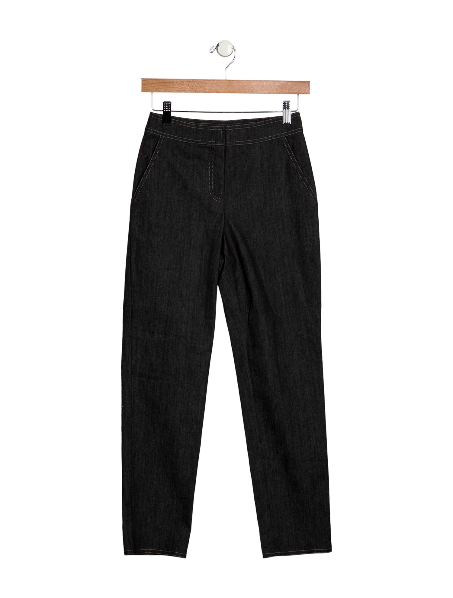 St. John Mid-Rise Straight Leg Jeans