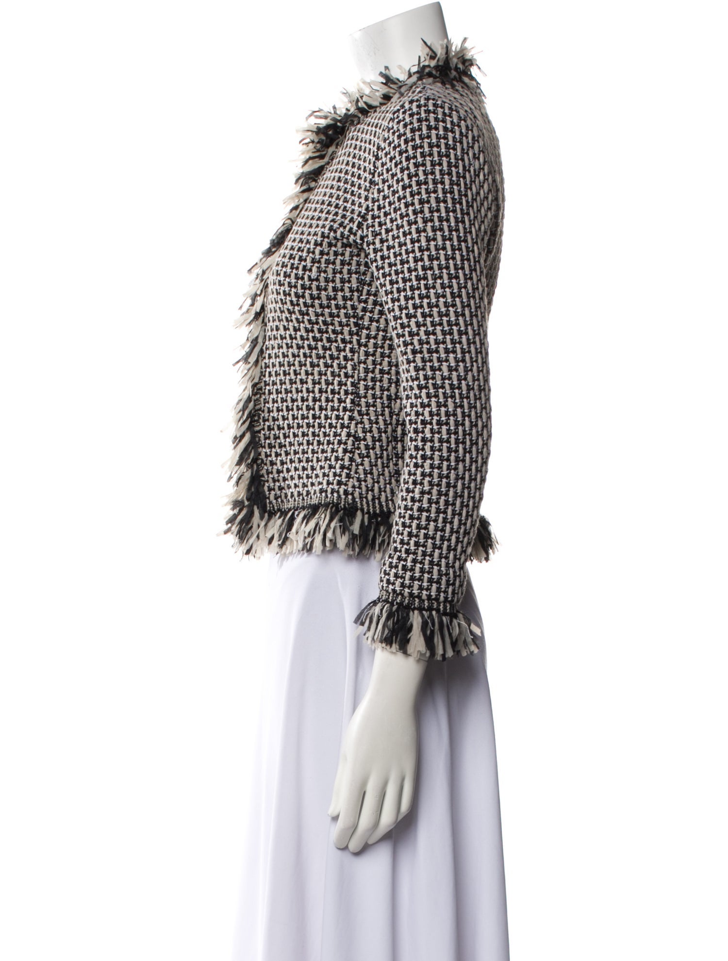 St. John Tweed Pattern Evening Jacket