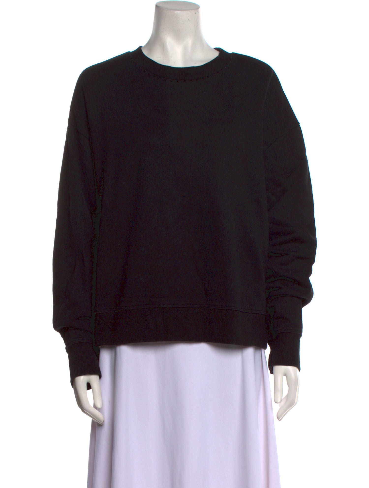 St. John Crew Neck Long Sleeve Sweatshirt