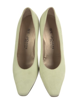 St. John Suede Pumps