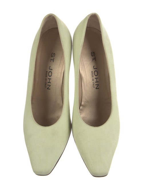 St. John Suede Pumps