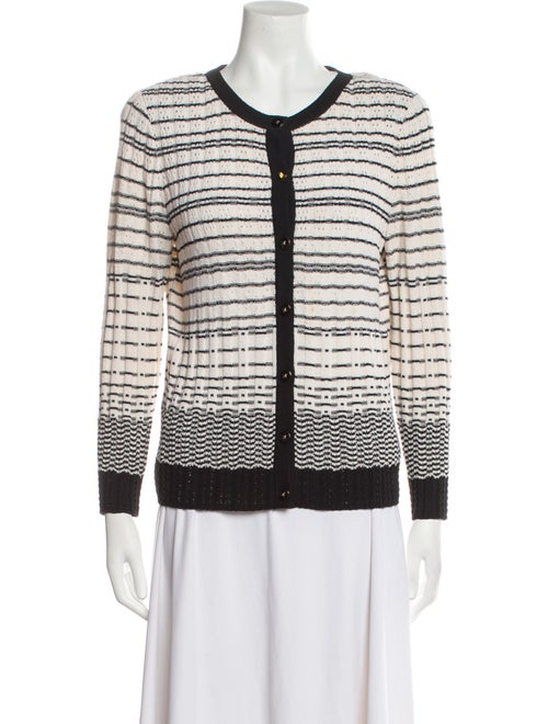 St. John Striped Evening Jacket