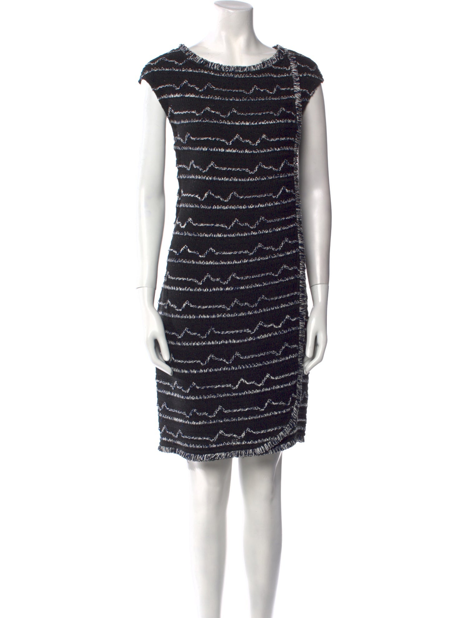 St. John Striped Mini Dress