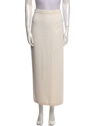 St. John Midi Length Skirt