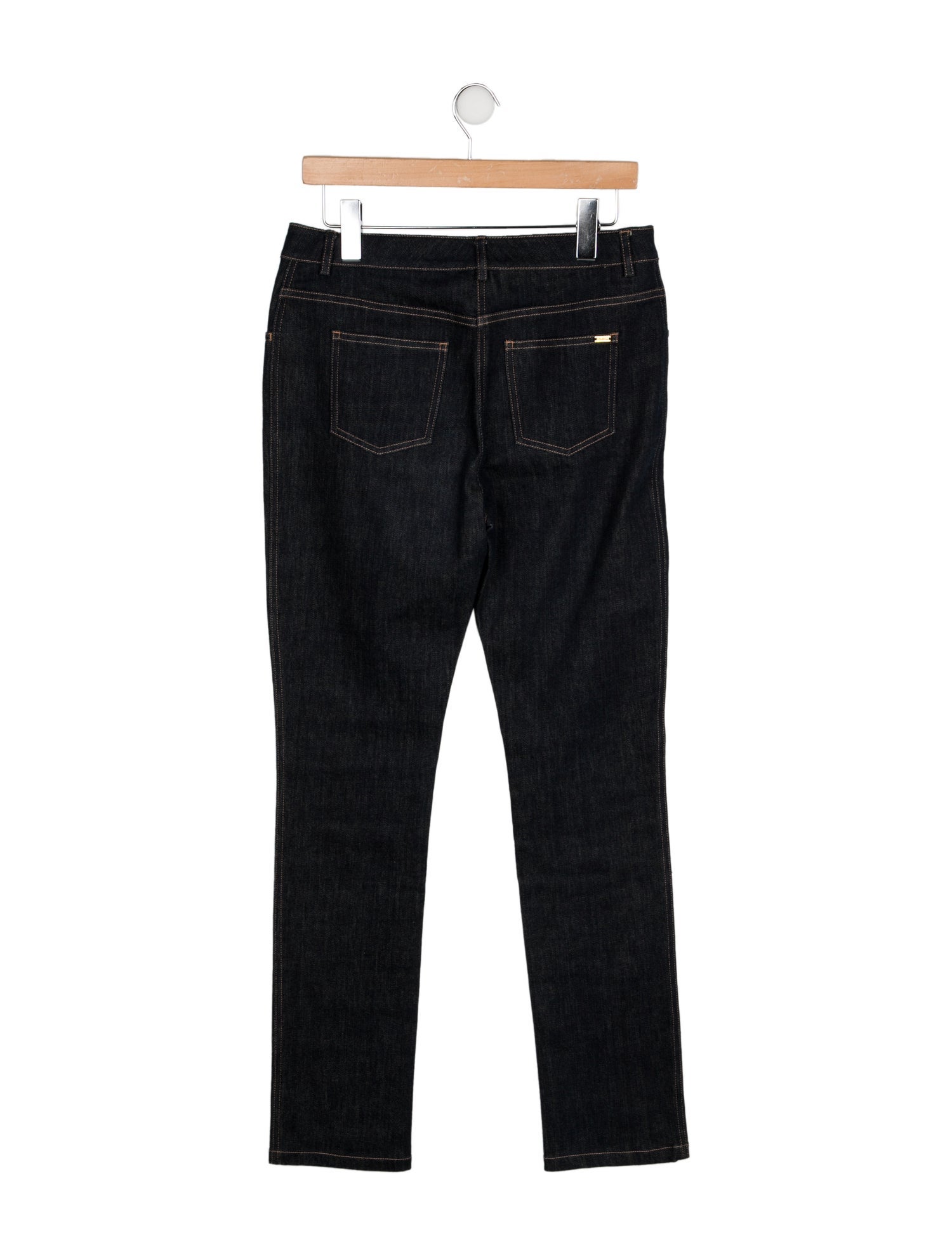 St. John High-Rise Straight Leg Jeans