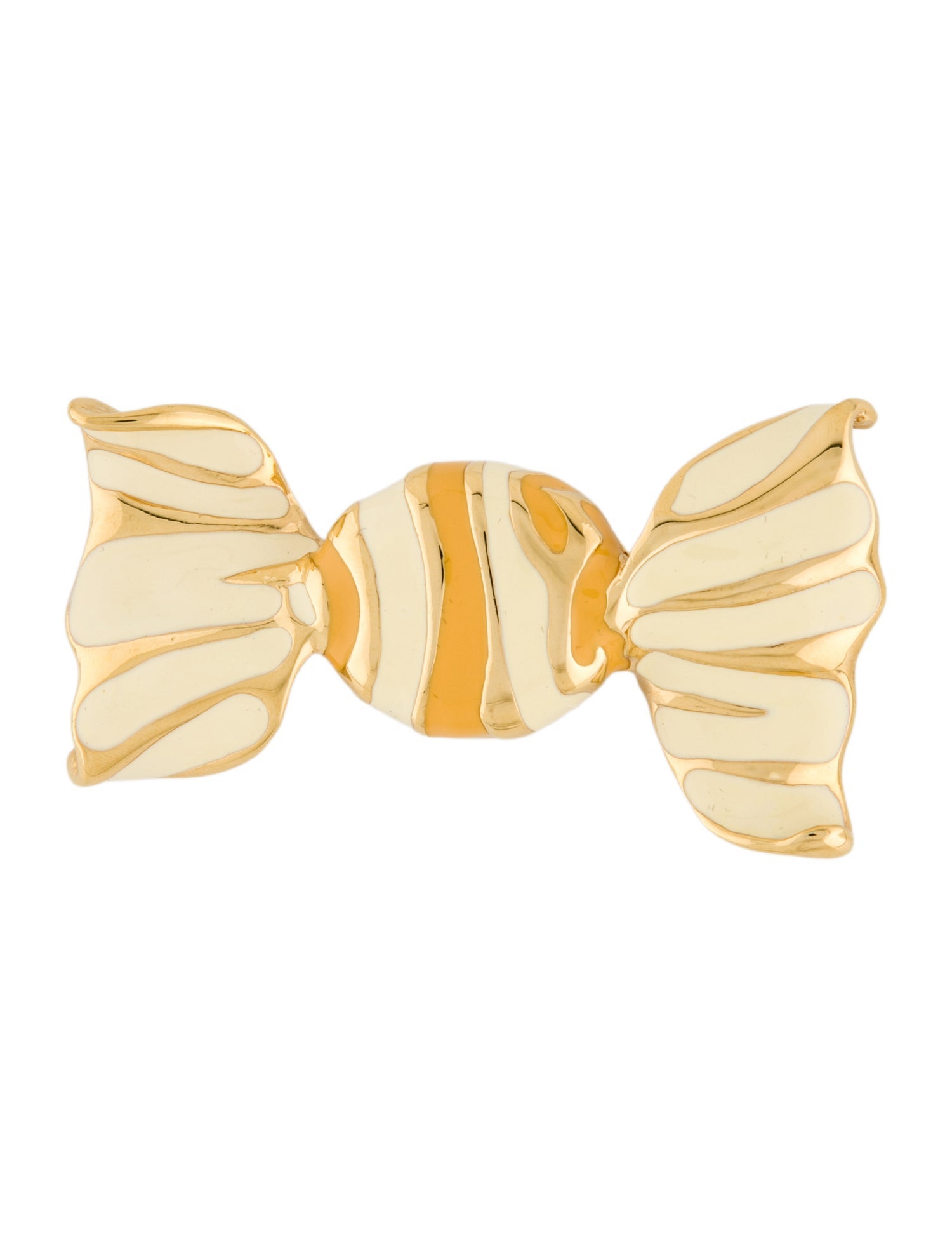 St. John Enamel Candy Pin Brooch