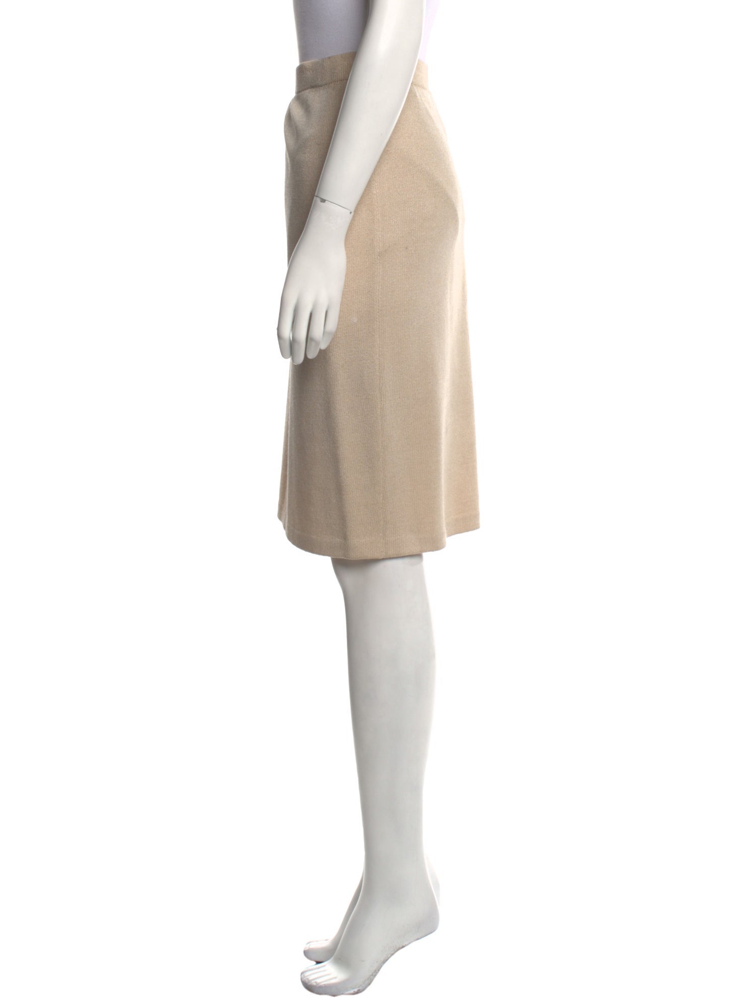 St. John Wool Knee-Length Skirt