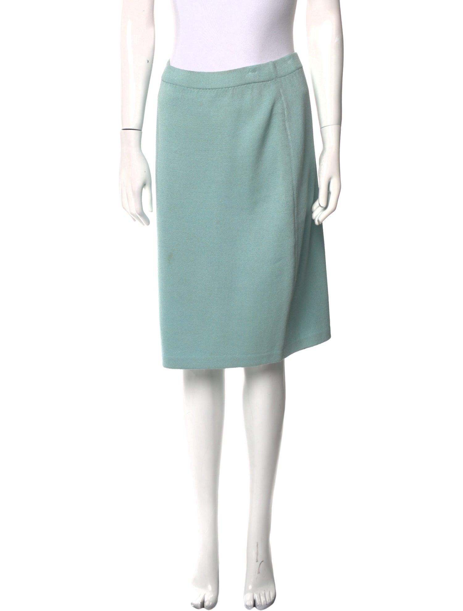 St. John Wool Knee-Length Skirt
