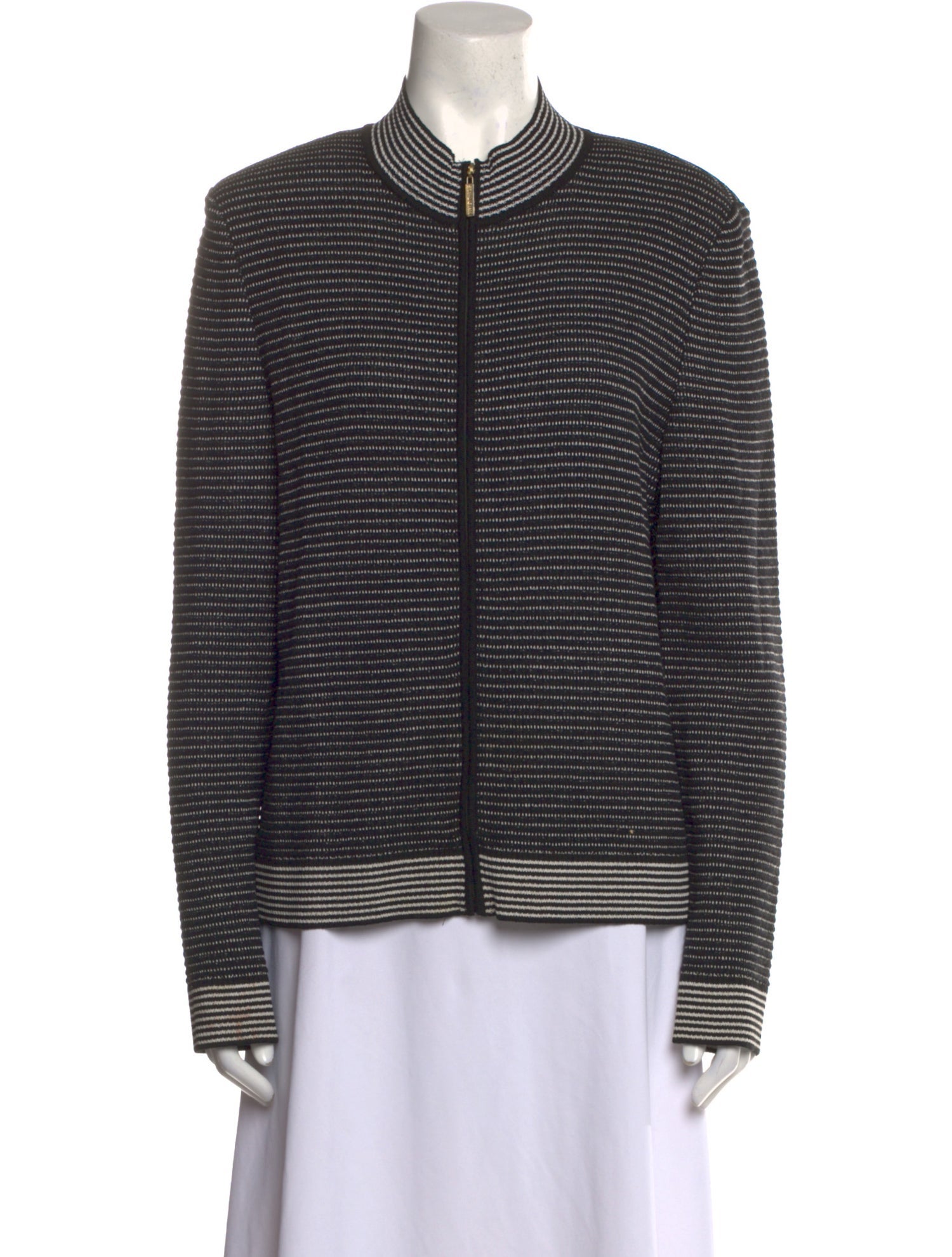 St. John Wool Striped Jacket