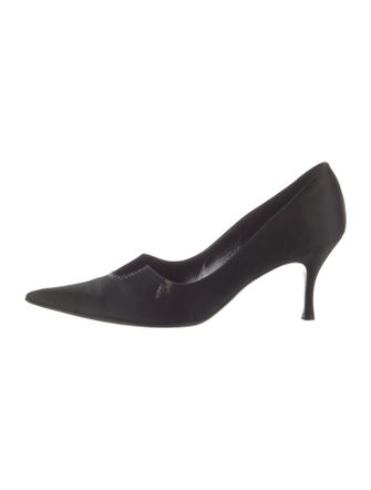 St. John Satin Pumps