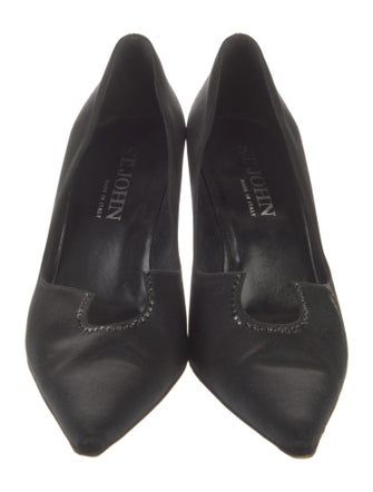 St. John Satin Pumps
