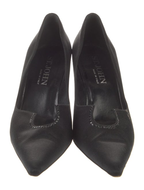 St. John Satin Pumps