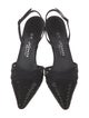 St. John Mesh Accents Slingback Pumps