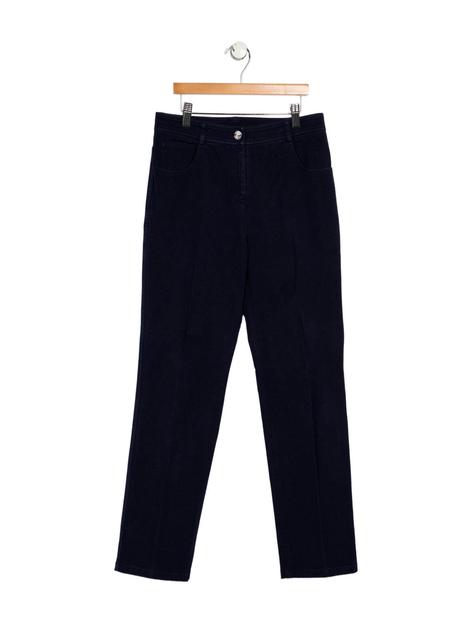 St. John Mid-Rise Straight Leg Jeans