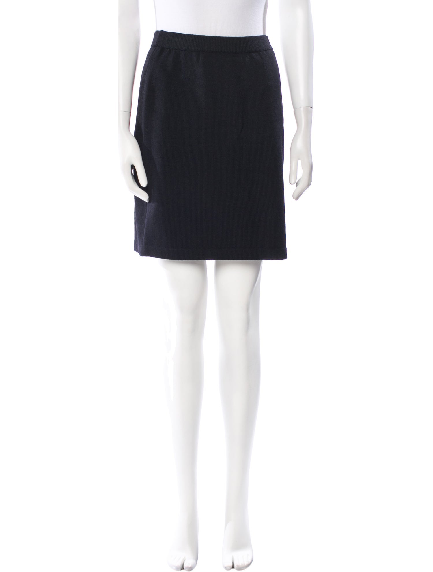 St. John Wool Knee-Length Skirt