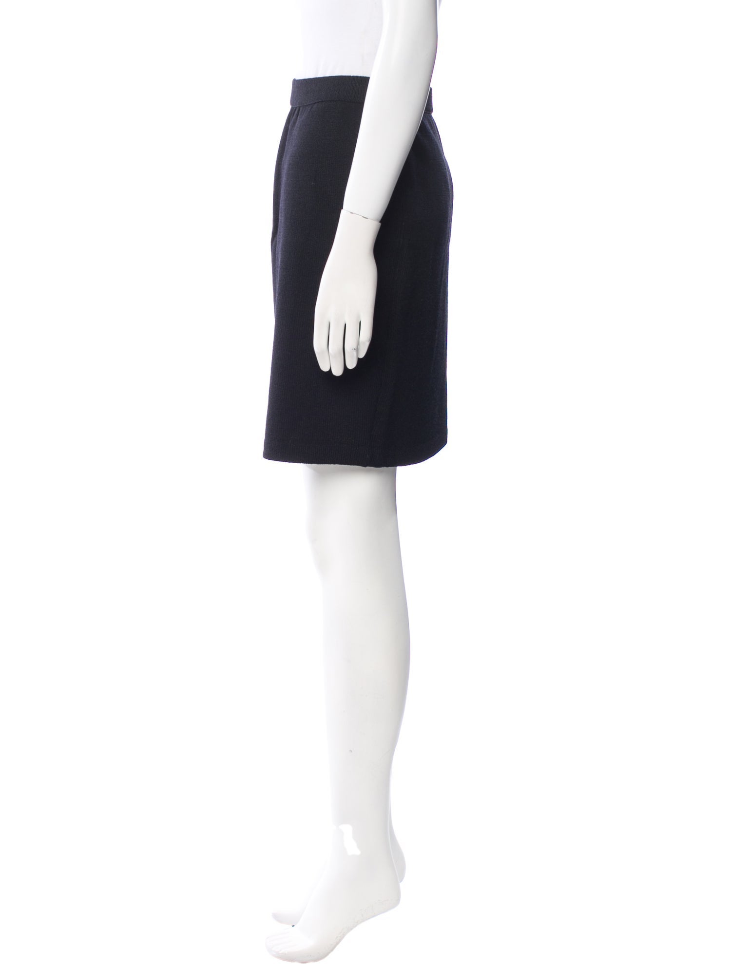 St. John Wool Knee-Length Skirt
