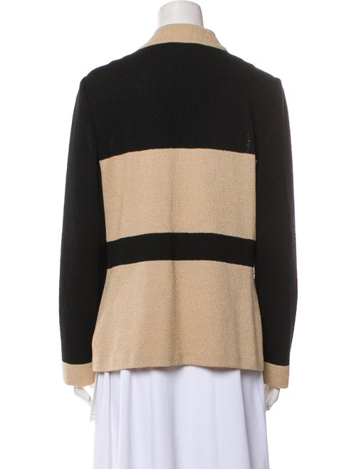 St. John Colorblock Pattern Blazer