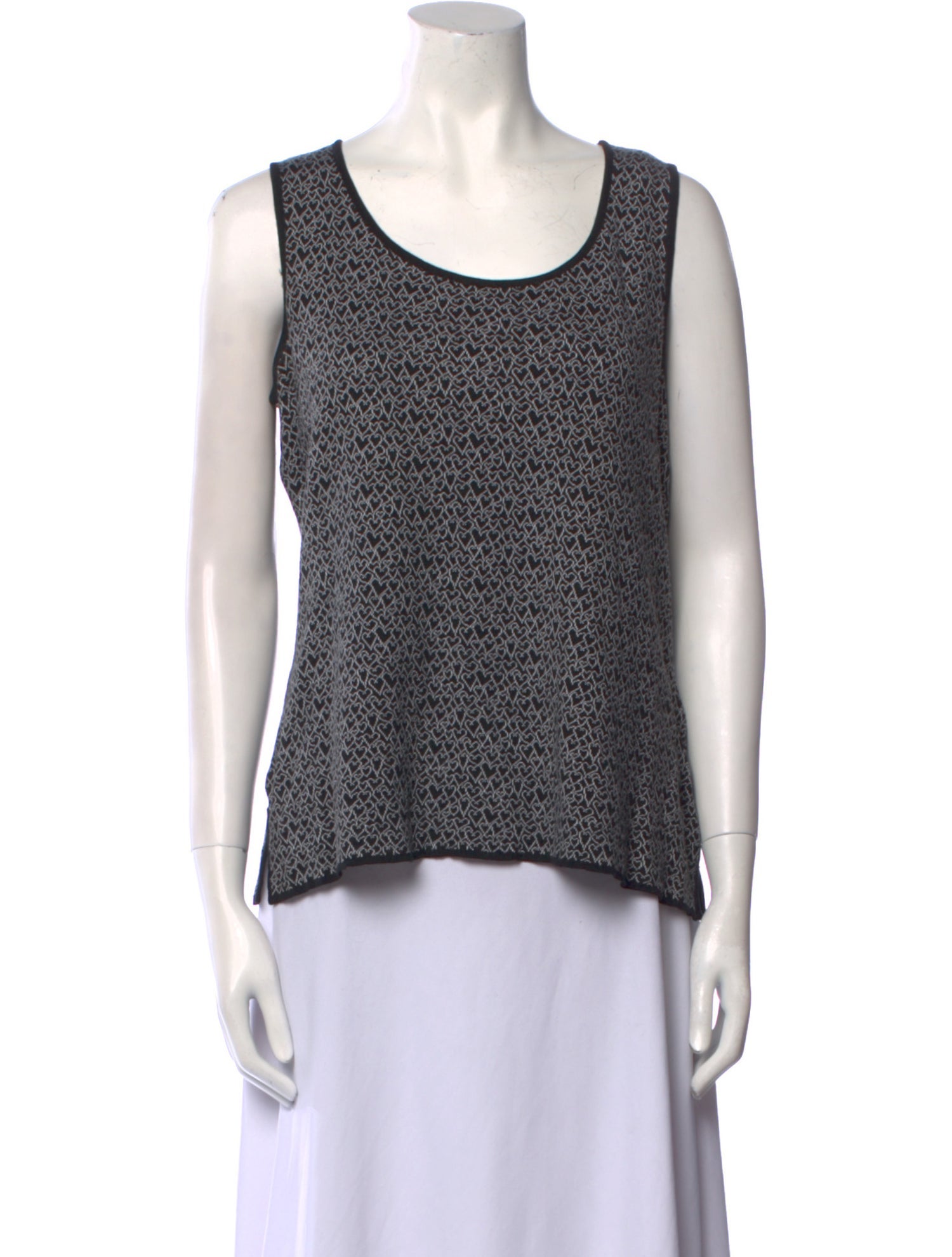 St. John Scoop Neck Sweater