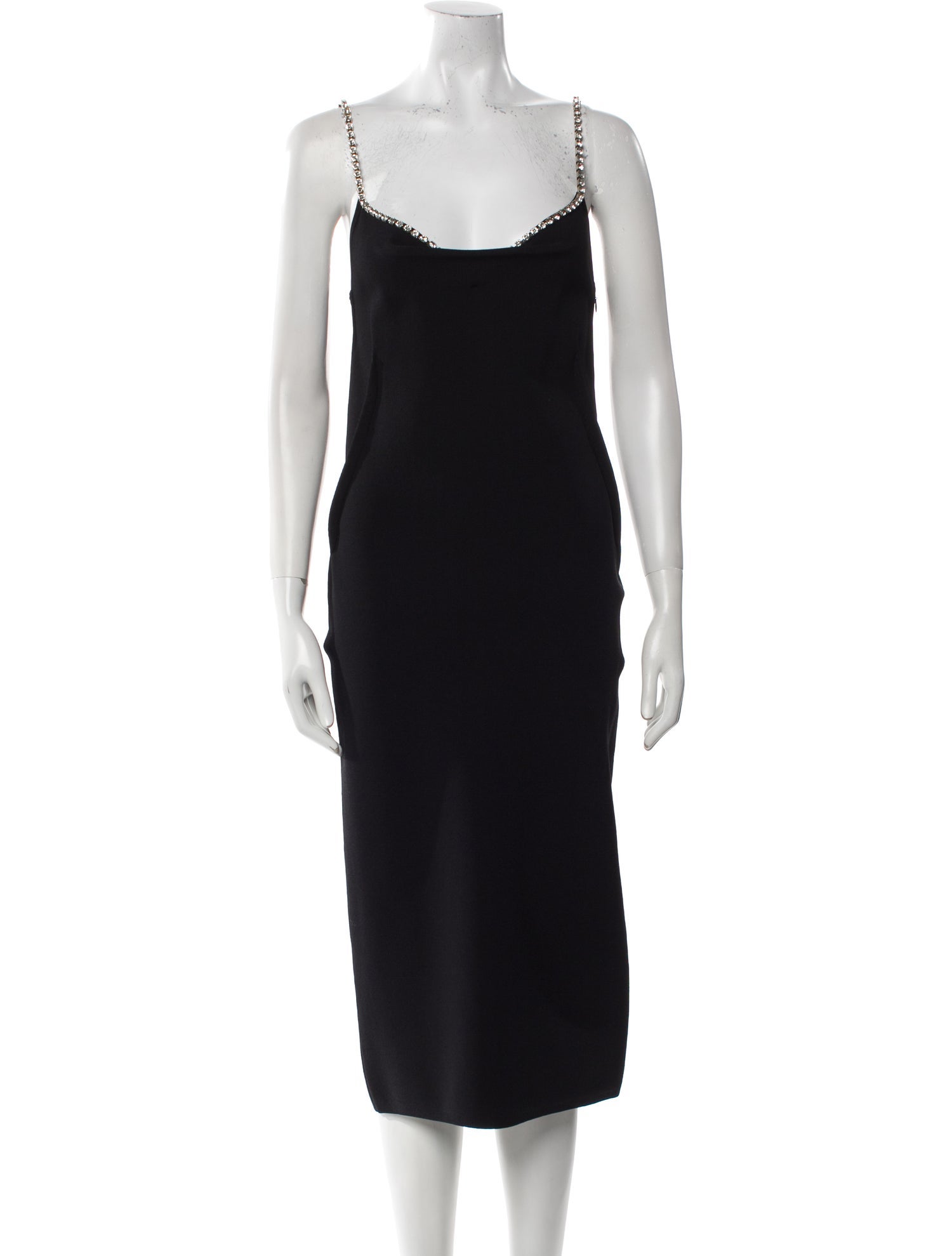 St. John Square Neckline Midi Length Dress w/ Tags