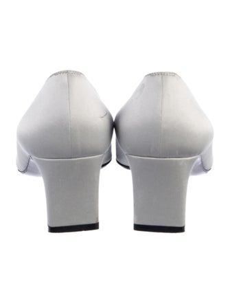 St. John Canvas Sequin Embellishments Pumps