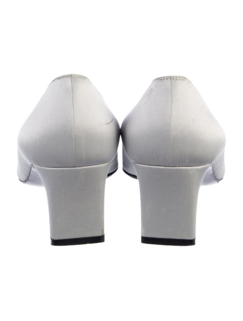 St. John Canvas Sequin Embellishments Pumps