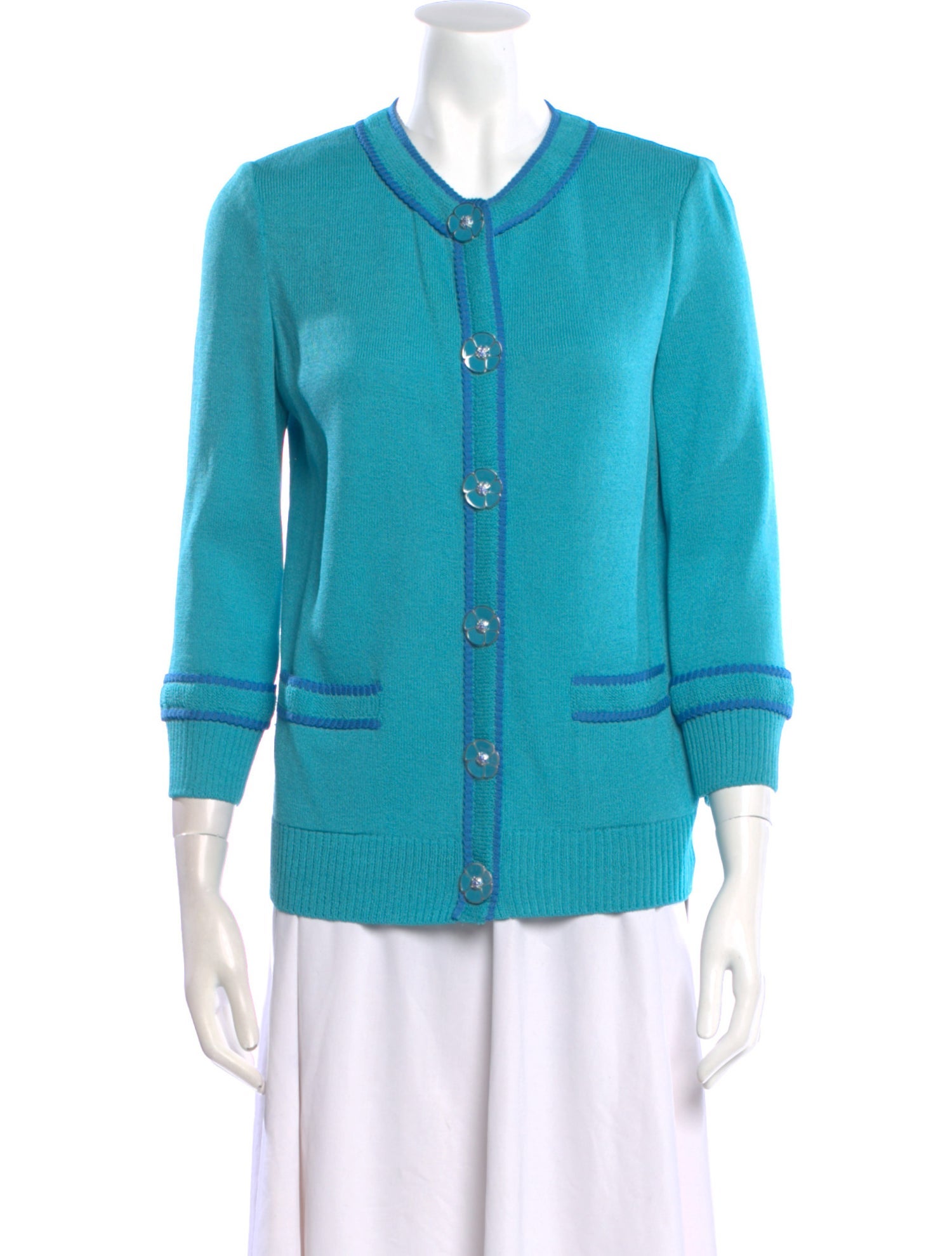 St. John Wool Crew Neck Sweater