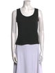 St. John Wool Scoop Neck Top