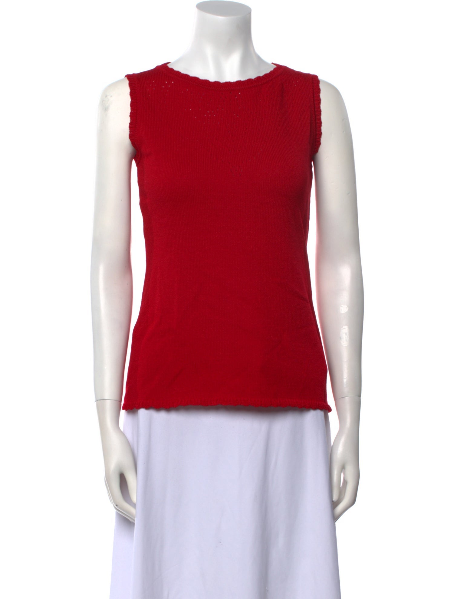 St. John Wool Bateau Neckline Top