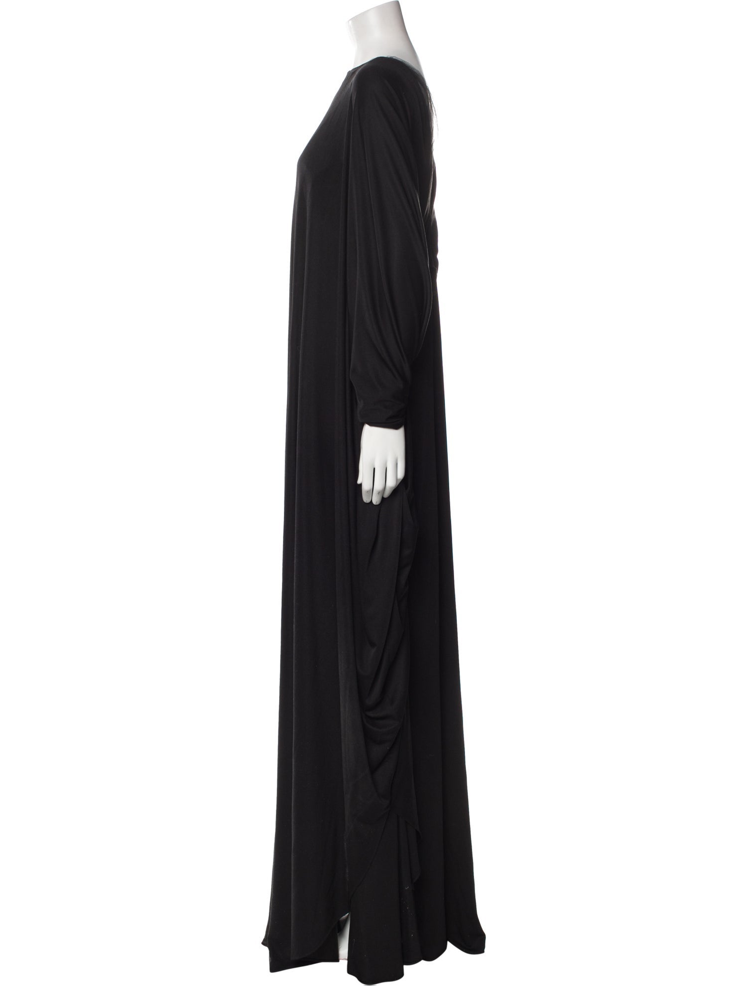 St. John V-Neck Long Dress