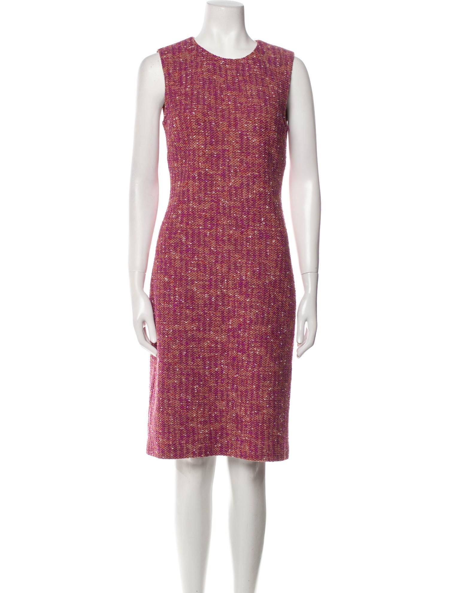 St. John Crew Neck Knee-Length Dress w/ Tags