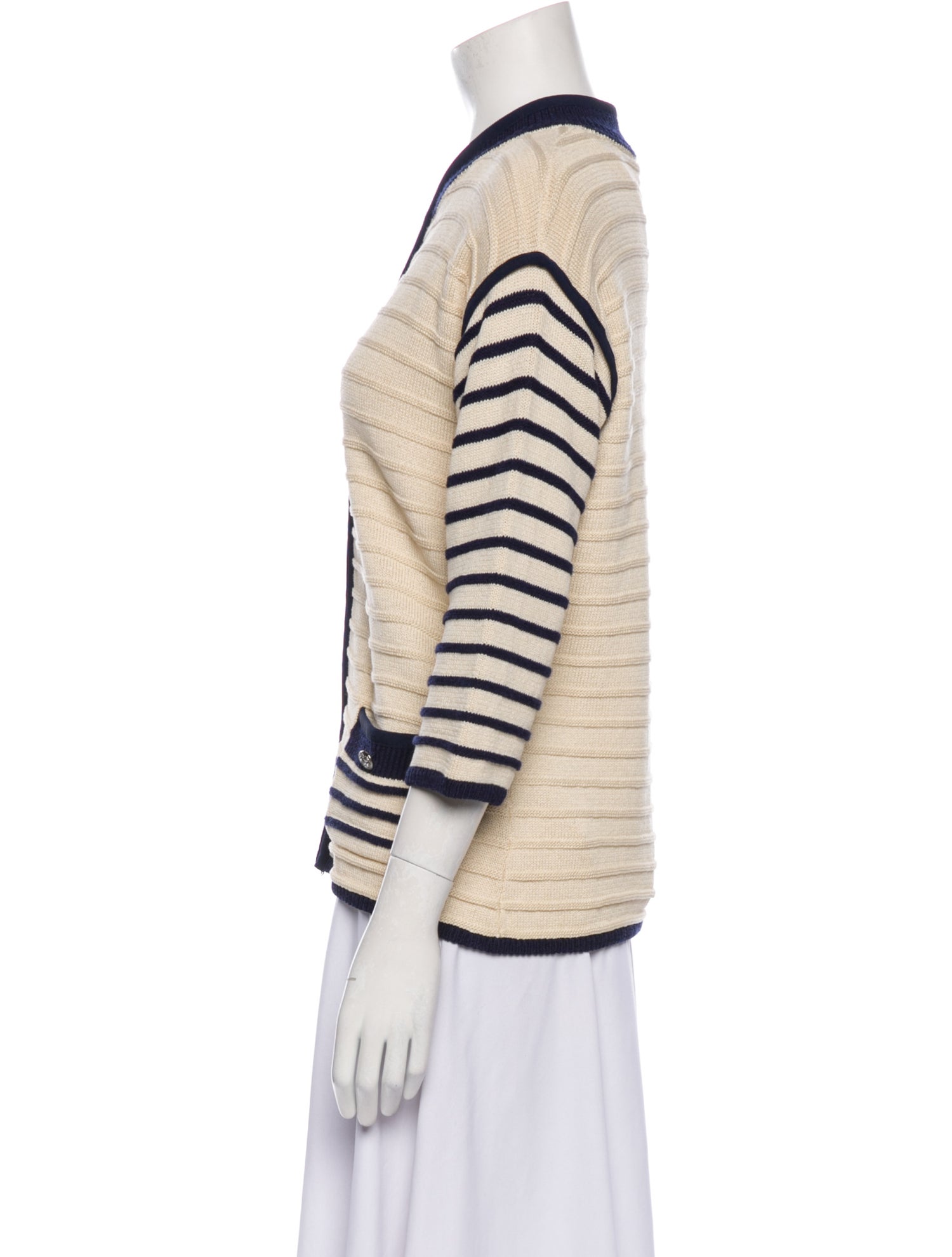 St. John Striped Bomber Jacket