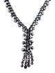 St. John Crystal Lavalier Necklace