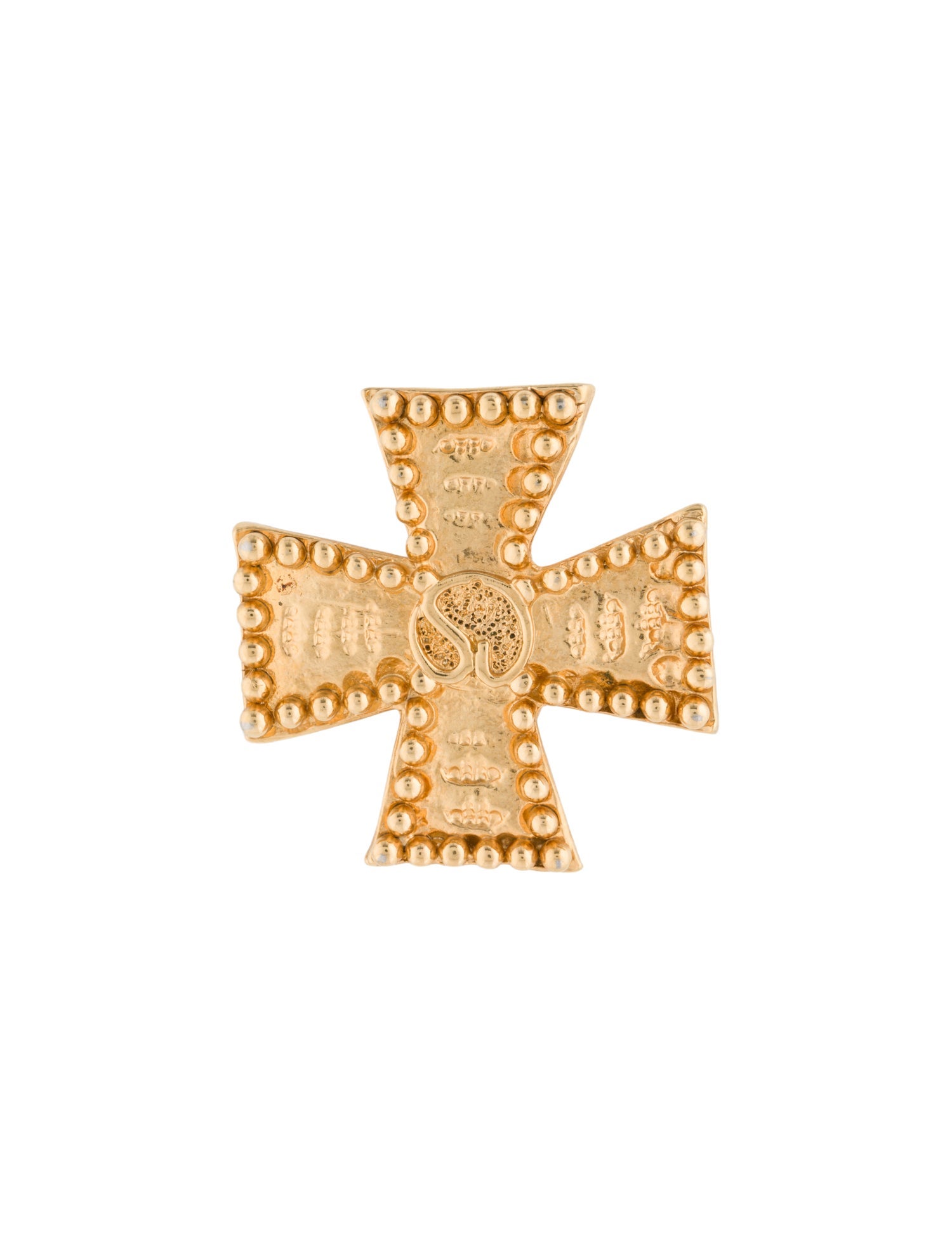 St. John Cross Logo Pendant
