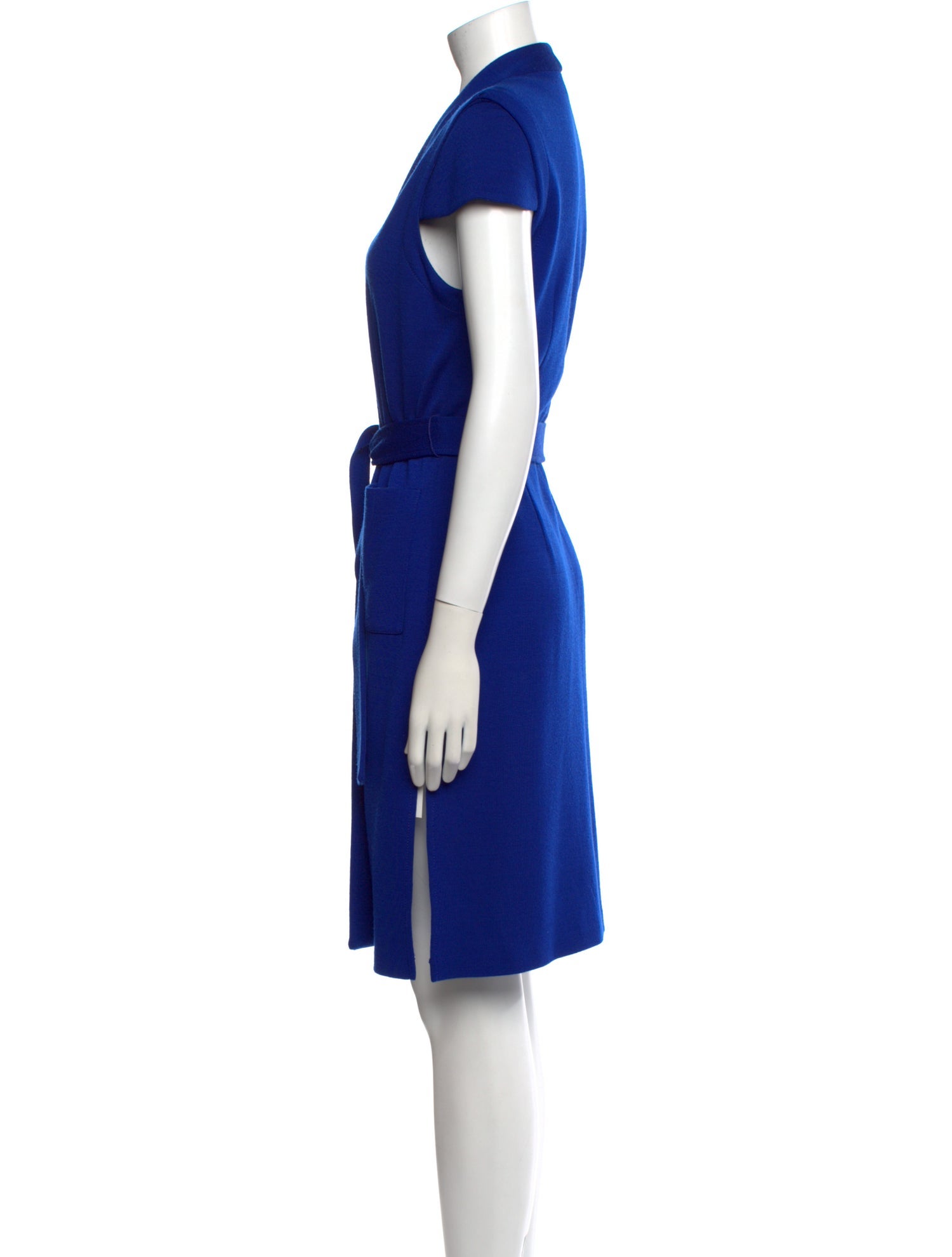 St. John Wool Knee-Length Dress