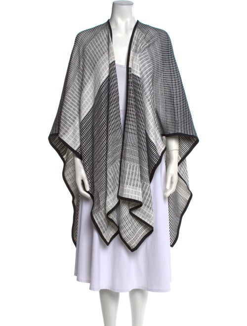 St. John Striped V-Neck Sweater