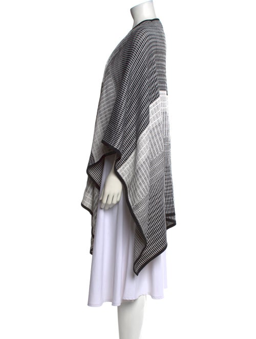 St. John Striped V-Neck Sweater