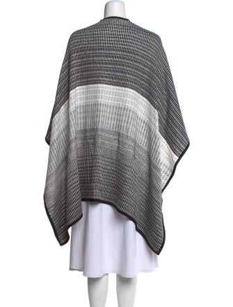 St. John Striped V-Neck Sweater