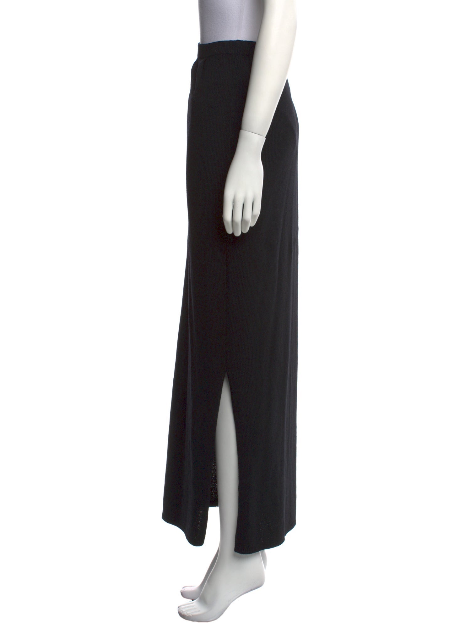 St. John Cutout Accent Midi Length Skirt