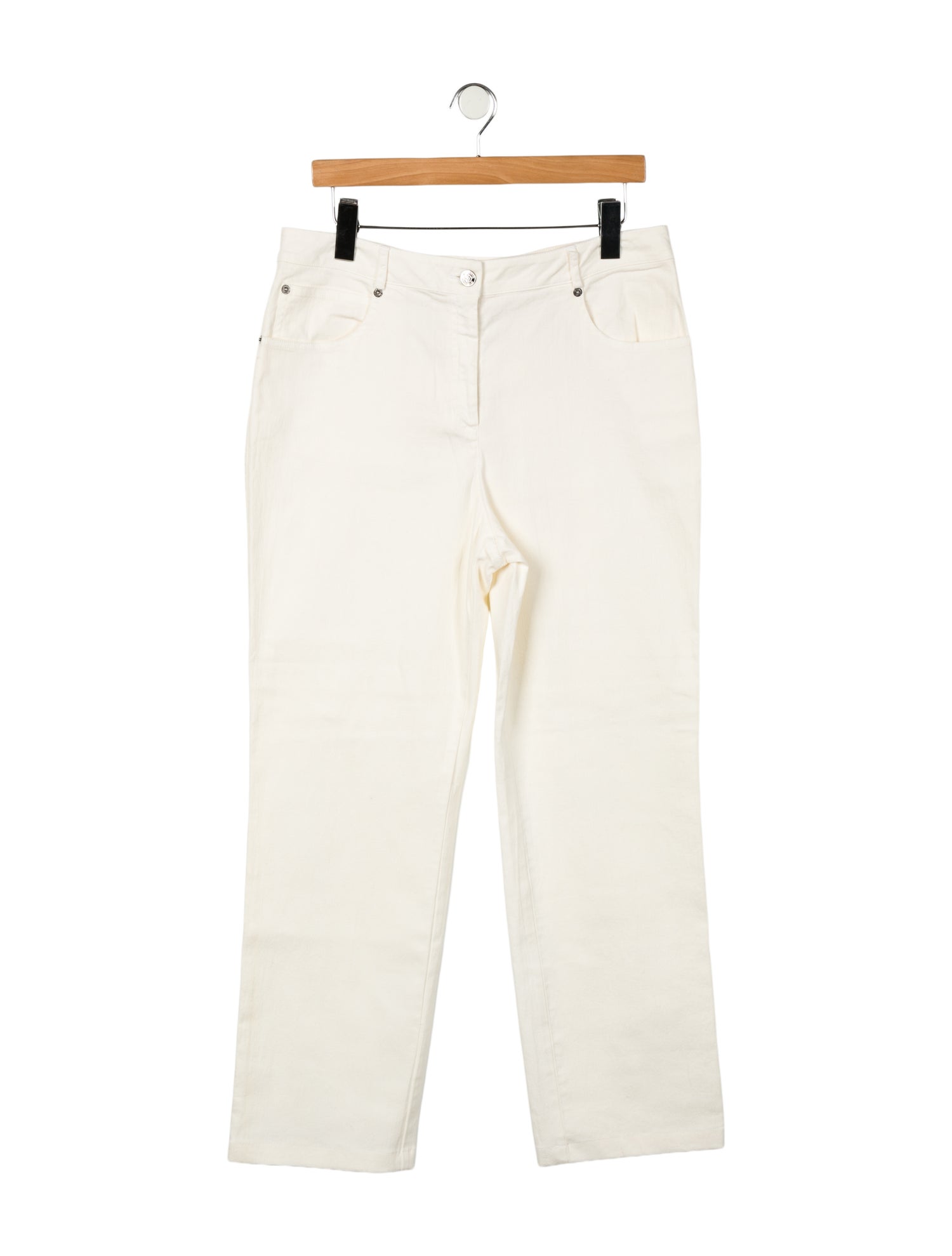 St. John Sport High-Rise Wide Leg Jeans
