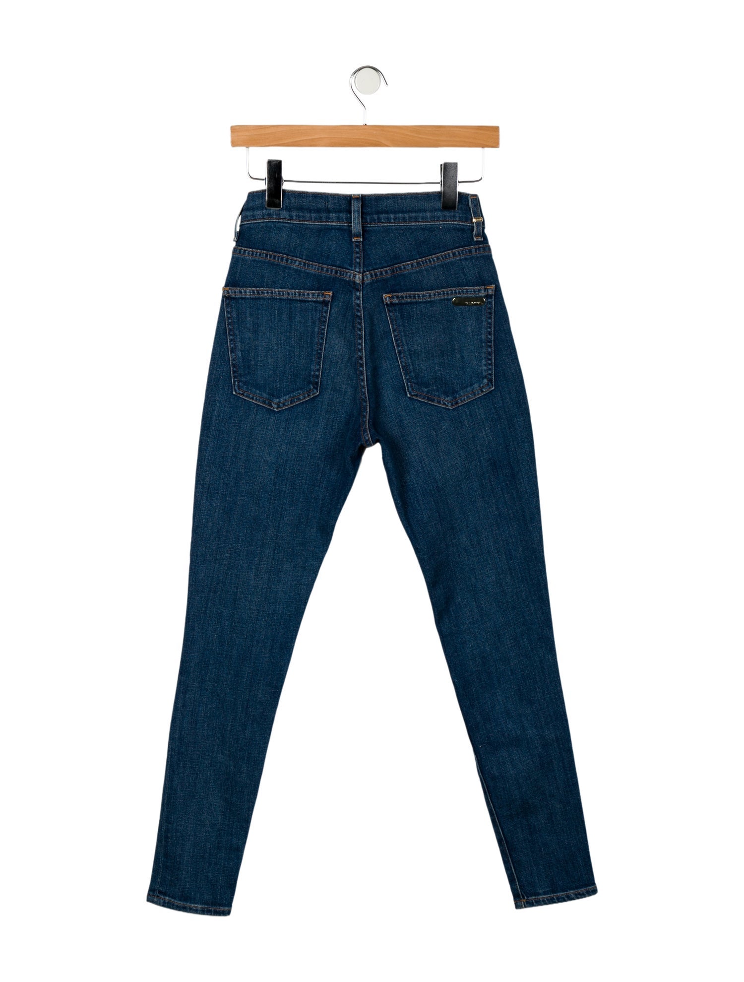 St. John Mid-Rise Skinny Leg Jeans