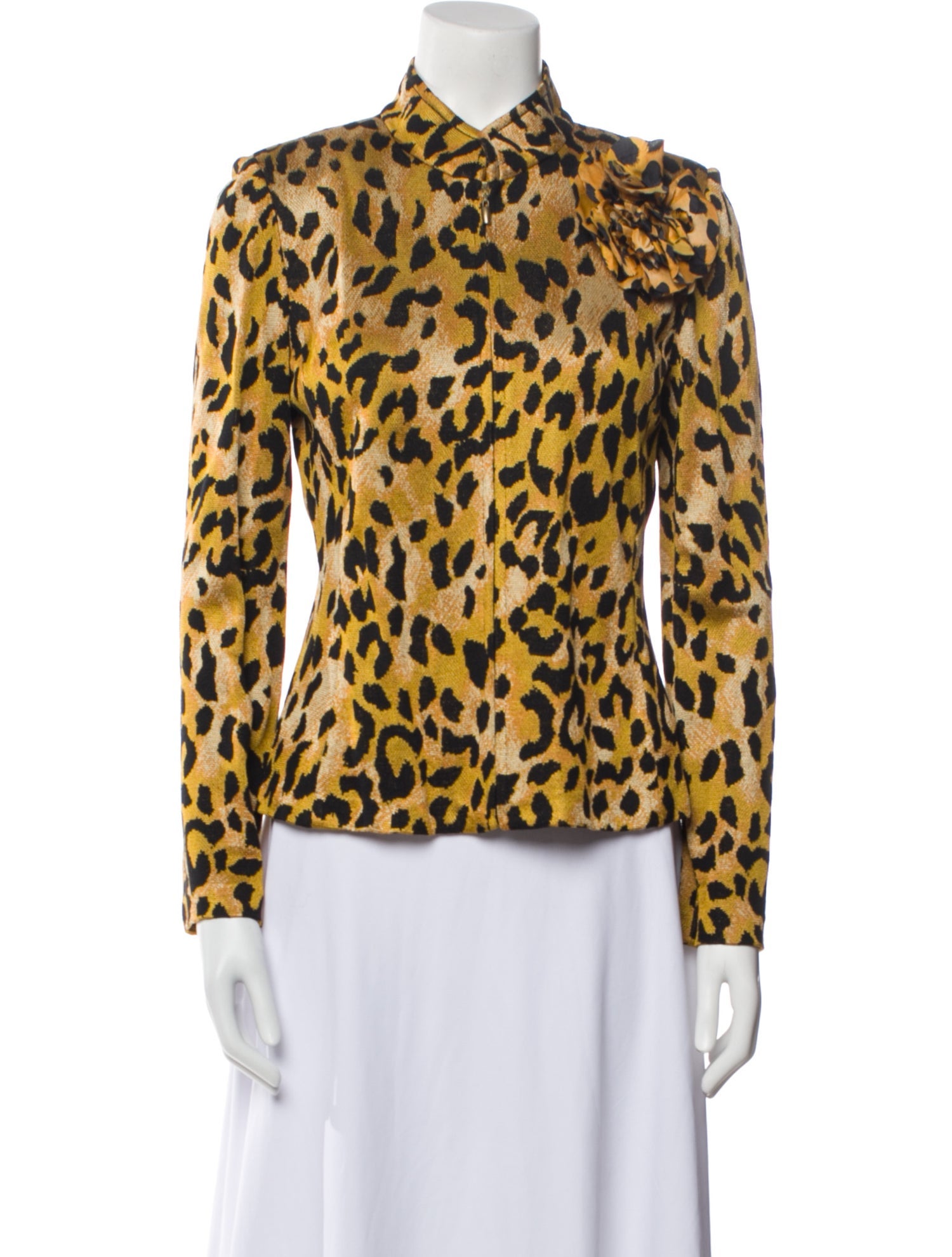 St. John Animal Print Blazer