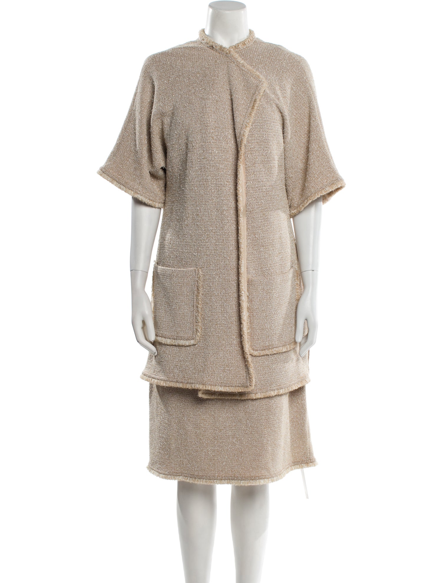 St. John Wool Dress Set