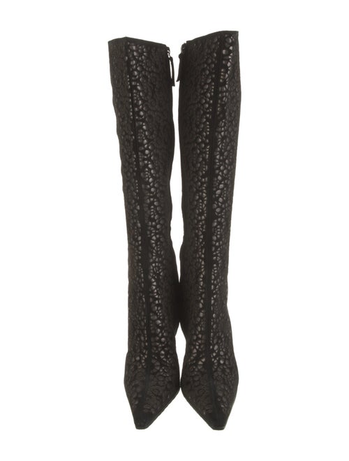 St. John Suede Printed Boots