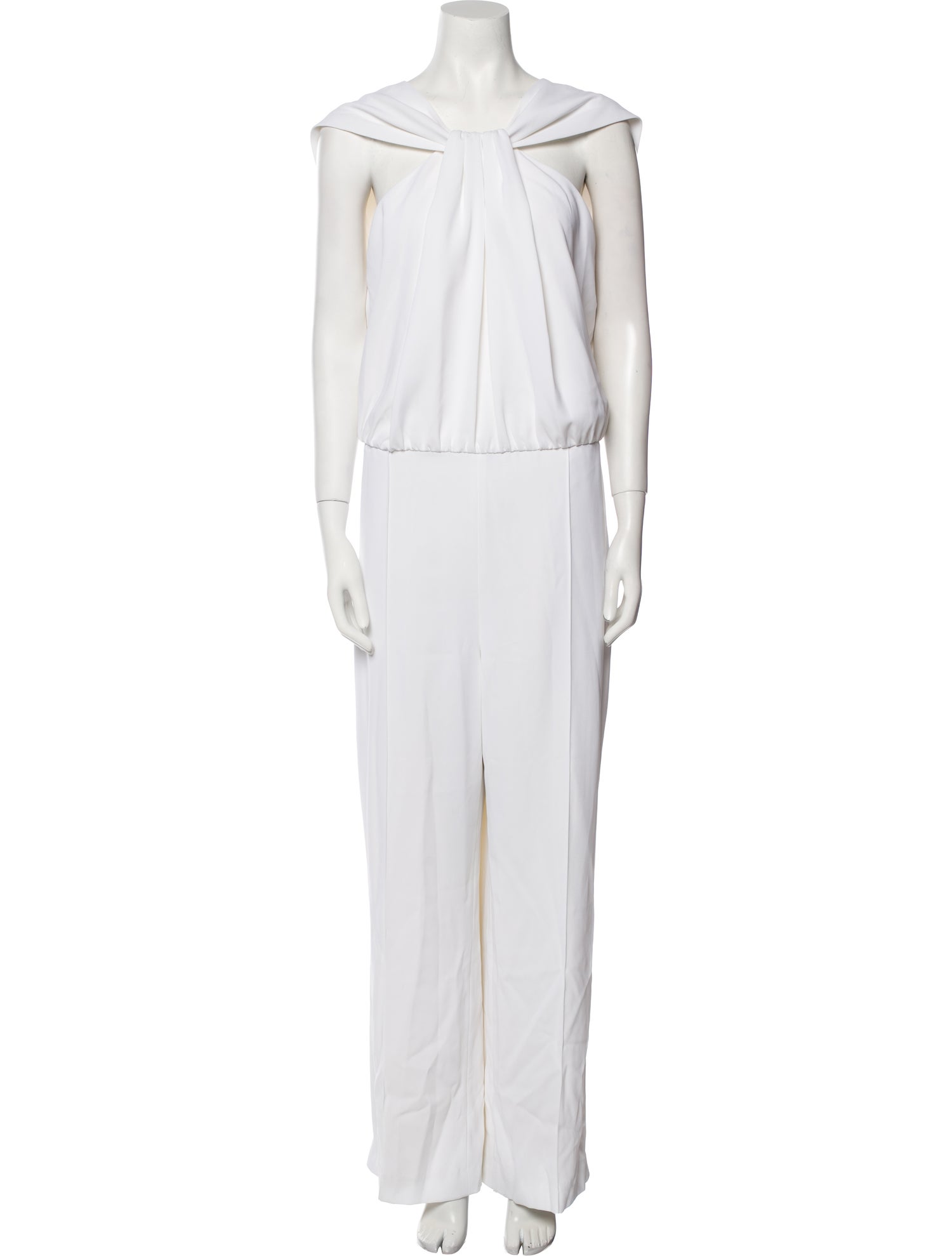 St. John Cowl Neck Jumpsuit