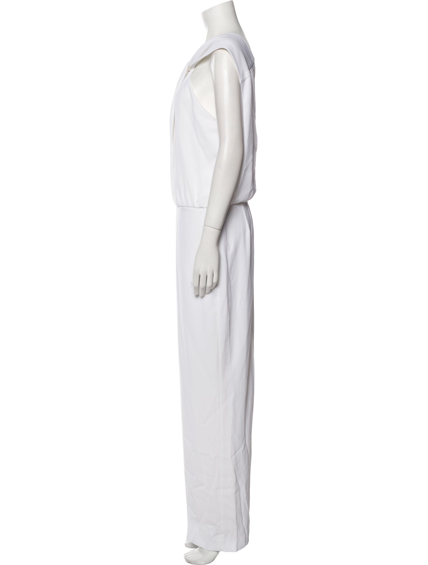 St. John Cowl Neck Jumpsuit