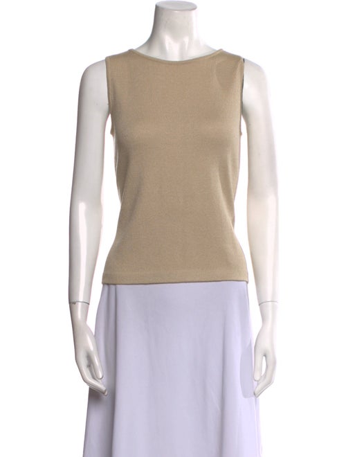 St. John Wool Bateau Neckline Top